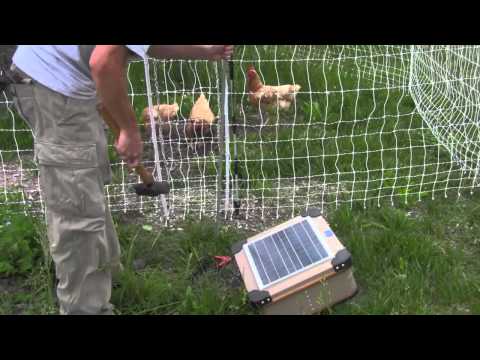 How to Install an Electric Poultry Fence Video How to Install an Electric Poultry Fence Video