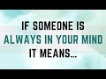 😱Someone Is Always In Your Mind😱| Message For You⚜️