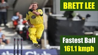 BRETT LEE | Fastest Ball - 161.1 kmph | AUSTRALIA tour of NEW ZEALAND