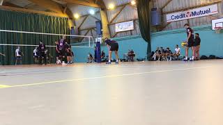 Volley PréNat Hommes : Set 1 Début : ACVB / GAP : 23 Oct 2021