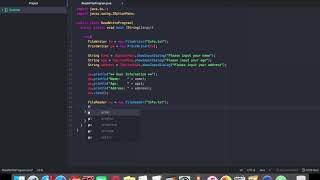 Java Tutorial - Read and Write Files Using Text Editor