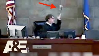 Angry Judge Throws Book After Juror Tries to Get Out of Jury Duty | Court Cam | A&E