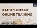 Xactly Incent online Training Learn and upgrade yourself with Experts | Proexcellency