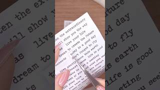 【ASMR】｜ 1 min journaling｜japanese stationery ｜#collage #asmr #コラージュ #shorts