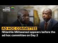 Nhlanhla Mkhwanazi appears before the ad hoc committee on Day 2