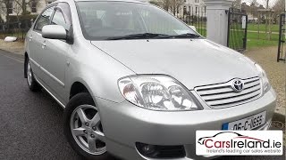 Toyota Corolla 2002 - 2006 review | CarsIreland.ie