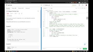 LeetCode Python Problem "Merge k Sorted Lists" || Competitive Programing @Codolearn