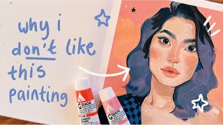 WHY I HAVEN'T BEEN PAINTING WITH ACRYLA GOUACHE
