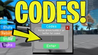 Codes For Roblox Weight Lifting Simulator 2019 All Slg 2020 - roblox codes in weight lifting simulator 3