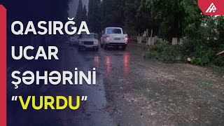 Kəskin hava şəraiti Ucarda fəsadlar törədib – APA TV