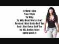 Letting Go (Dutty Love) Nicki Minaj Verse Lyrics