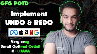 Implement UNDO & REDO | gfg potd | 20-01-26 | GFG Problem of the day