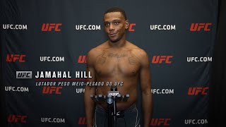 "Se não aguenta lutar comigo, vai se dar mal" | Jamahal Hill | UFC Vegas 48
