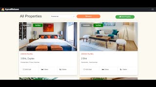 Real Estate Website Using Flask | Machine Learning | Python