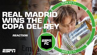 🚨 REACTION 🚨 Real Madrid wins 2023 Copa del Rey with a 2-1 win over Osasuna | ESPN FC