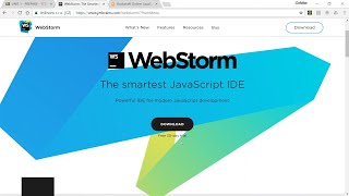 JavaScript - Installing and Using WebStorm IDE from JetBrains