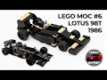 Lotus F1 Team 98T - MOC no.6. - #LEGO Building Instructions