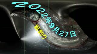 【２０２２年９月２７日】　チマイベツ川河口　鮭釣り