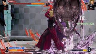 KOF15　マチュア　２０Hit８割コンボ　仕上がったマチュア