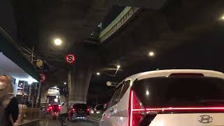 Suasana jalan malam dari Kebayoran Lama sampai Gandaria | Jakarta Selatan