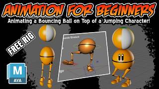 Animating a Bouncing Ball with a Twist - Maya For Beginners