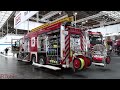 german industrial fire engine scania p500 empl interior exterior u0026 lights interschutz 2022