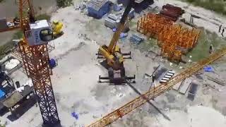 YD Works crane jib in maldives