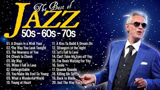 Jazz Music Greatest Hits 🎷 Jazz Songs Of All Time : Frank Sinatra, Louis Armstrong, Nat King Cole