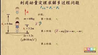 07利用动量定理求解多过程问题    动量守恒    高中物理