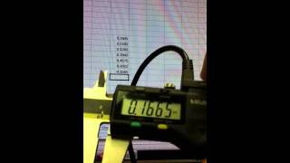 Mitutoyo Caliper and SPC Data Input Tool