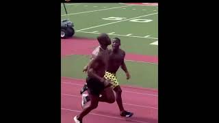 Terrell Owens races James harden 4.40 40time