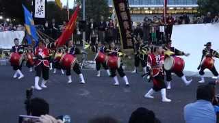 昇龍祭太鼓 (十五夜流り) in チャランケ祭2014