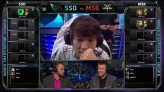 SSO vs MSK | Samsung Galaxy Ozone vs Mineski Worlds 2013 Day 6 Group B | Season 3 S3 D6G5 VOD