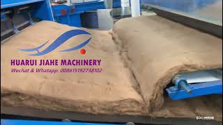 Coconut Coir Needle Felt Mat Coir Net/ Coir Felt Coconut Fiber Making Needle Punched machine lline