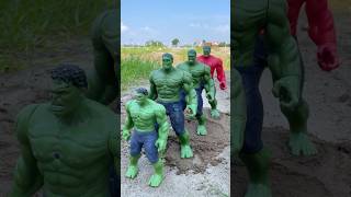 SUPERHEROES vs HULK ULTIMATE PUNCH CHALLENGE | Marvel Toys