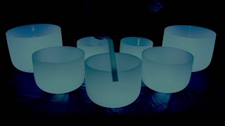 ☯️ (432 Hz) Singing Quartz Crystal Bowls to Remove Bad Energies