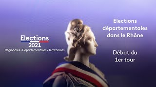 RHÔNE. Élections départementales 2021 : le débat du premier tour