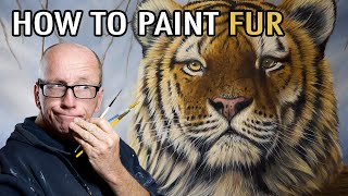 How to Paint Fur | Wildlife Art