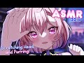 Gentle Head Scratching and Purring🥱By a Catgirl🐱【3DIO ASMR】