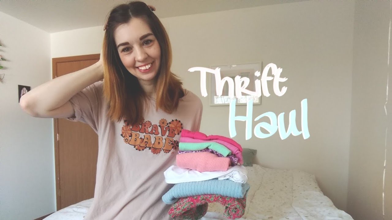 Thrift Store Haul - YouTube