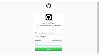 Github Classroom: Accepting Individual Assignment