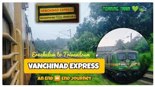 🚂VANCHINAD Express Travel Vlog!!! Ernakulam 2️⃣ Trivandrum | #indianrailway | #traintravel | Vlog 26