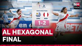 Selección Peruana clasificó al hexagonal final del Sudamericano Femenino Sub-20