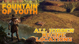 Survival Fountain of Youth Top Tips: All Hidden Recipe Locations