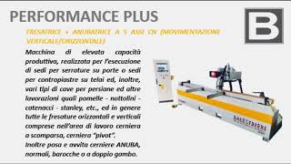 fresatrice + anubatrice a 5 assi cn (movimentazione verticale/orizzontale) - performance plus - BMAC