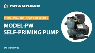 GRANDFAR Self-priming Booster Pump Installation Demonstration and Operation