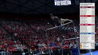 Grace McCallum Perfect 10.0 Bars Utah @ Salt Lake City Regional Finals 4-5-25
