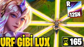 URF GİBİ LUX OYNUYORUM | Full Yetenek Hızı Lux | KassadinsCreed