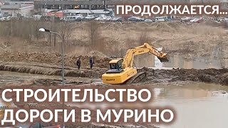 СТРОИТЕЛЬСТВО ДОРОГИ В МУРИНО ДЕВЯТКИНО САНКТ-ПЕТЕРБУРГ