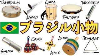 ブラジルの小物パーカッションを一挙紹介！ Brazilian Percussion